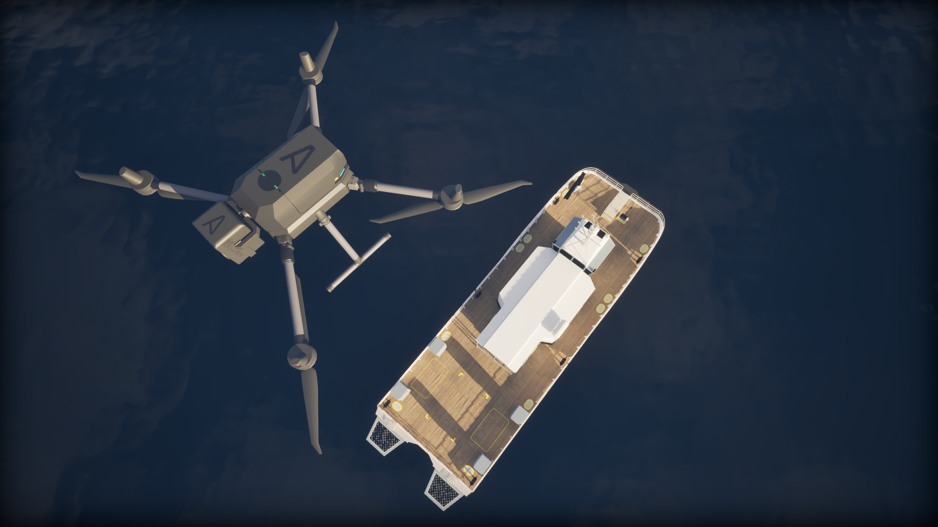 Drone wind turbine inspection